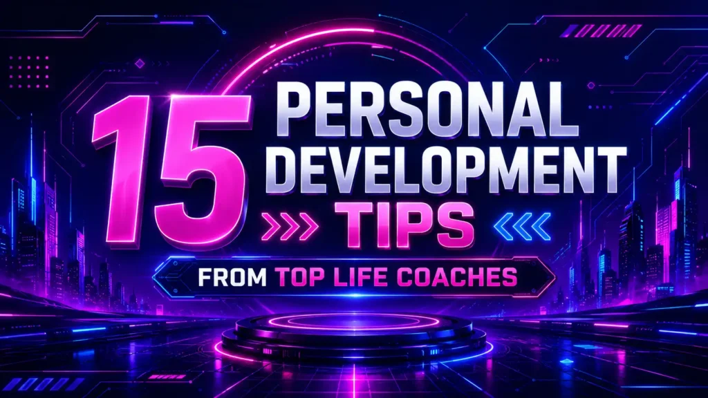 15 Personal Development Tips from Top Life Coaches