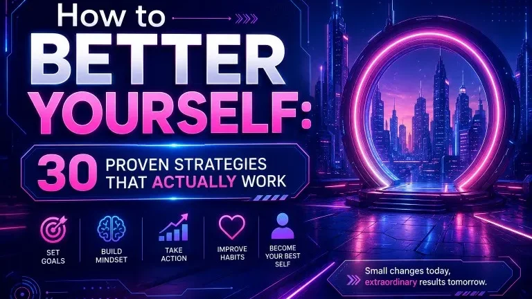 30 Proven Strategies to Better Yourself