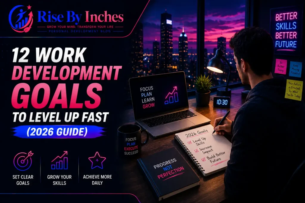 12 Work Development Goals to Level Up Fast (2026 Guide)