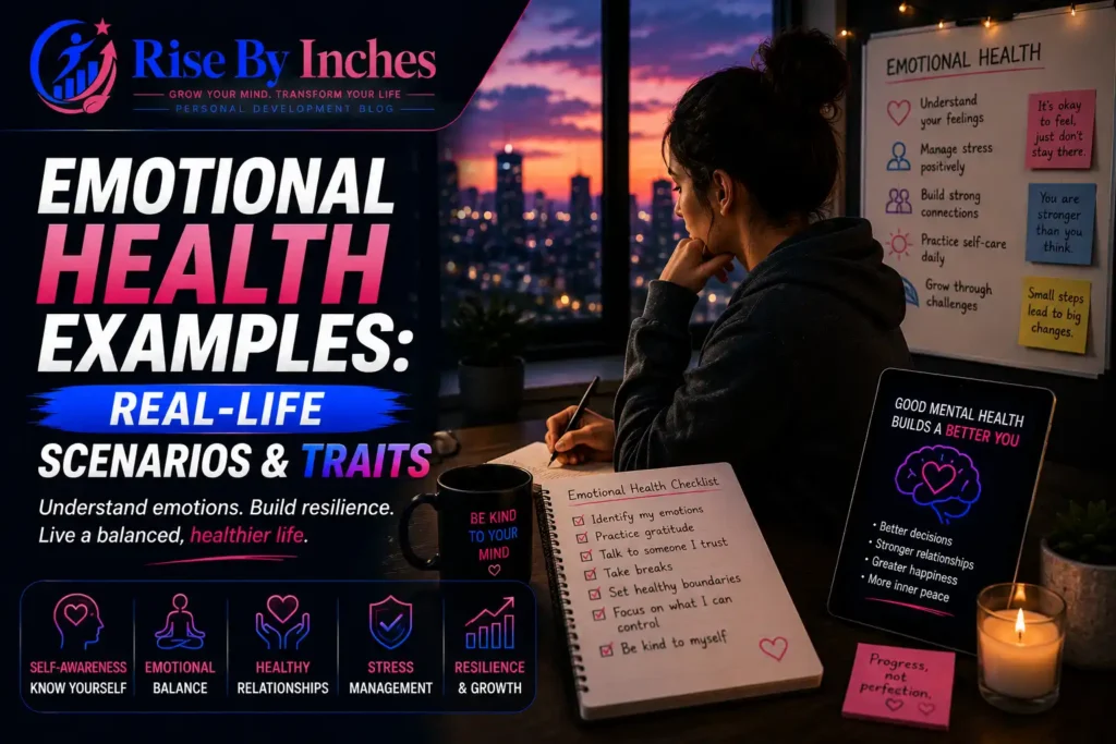 Emotional Health Examples Real-Life Scenarios & Traits