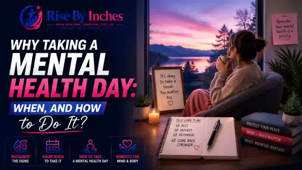 Why Taking a Mental Health Day When, and How to Do It