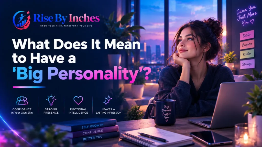 What Does It Mean to Have a Big Personality